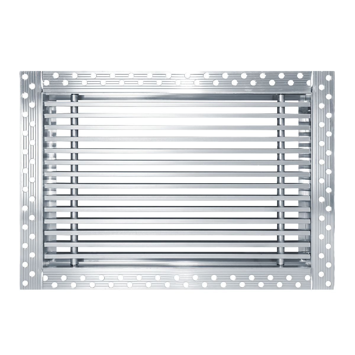 Дизайнерская съемная решетка для скрытого монтажа Brofer FUTURE-10AN 400x200