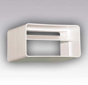 Соединитель-муфта с обратным клапаном ERA 511СКПО 110х55 мм пластиковый