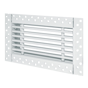 Дизайнерская съемная решетка для скрытого монтажа Brofer FUTURE-10 300x100 белая